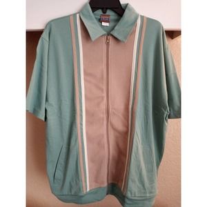 Men's Vintage Comfort Casual Short Sleeve - Large